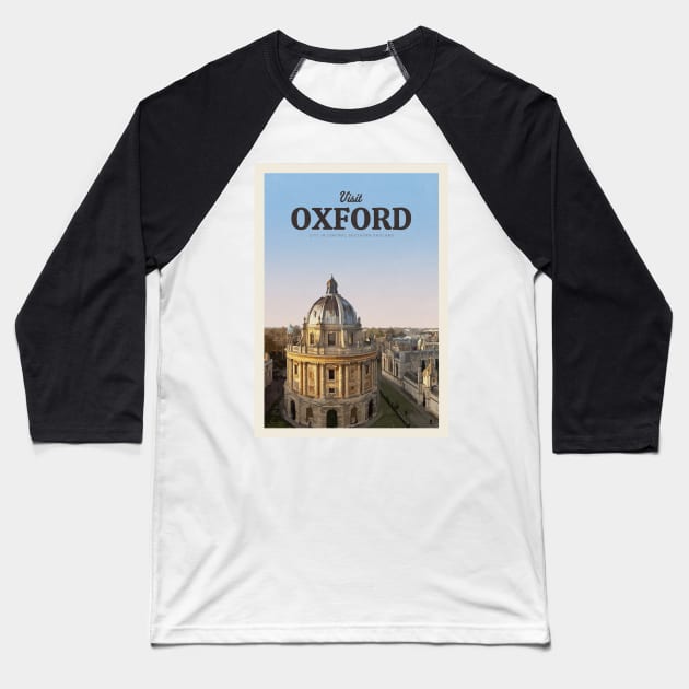 Visit Oxford Baseball T-Shirt by Mercury Club